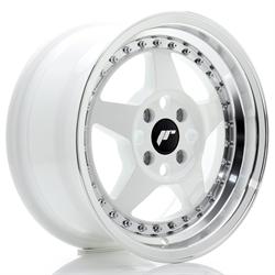 JR6 Personalizables White w/Machined Lip