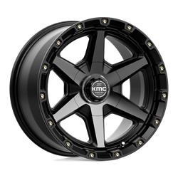 KM101 TEMPO SATIN BLACK WITH GRAY TINT