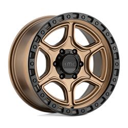 KM539 PORTAL SATIN BRONZE SATIN BLACK LIP