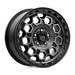 KM545 TREK SATIN BLACK WITH GRAY TINT