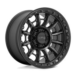 KM547 CARNAGE SATIN BLACK WITH GRAY TINT