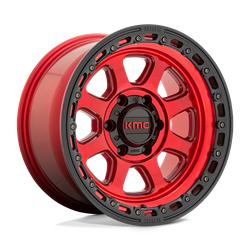 KM548 CHASE CANDY RED WITH BLACK LIP