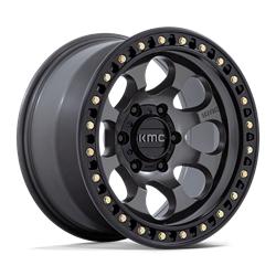 KM550 RIOT SBL ANTHRACITE WITH SATIN BLACK LIP