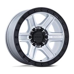 KM551 OUTRUN MACHINED WITH GLOSS BLACK LIP
