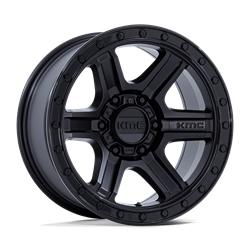 KM551 OUTRUN MATTE BLACK WITH GLOSS BLACK LIP