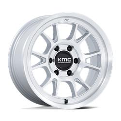 KM729 RANGE GLOSS SILVER WITH MACHINED FACE