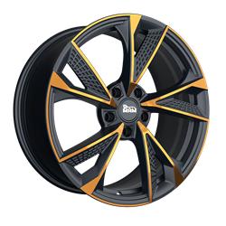 KT17 HURRICANE MATT BLACK FRONT COPPER