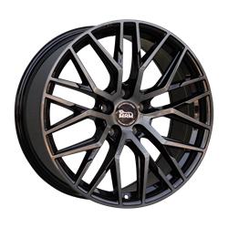 KT18 TURBO GUN METAL BRUSHED