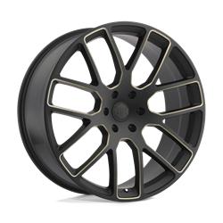 KUNENE MATTE BLACK W/ DARK TINT MILLED SPOKES