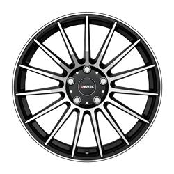 Lamera black matt polished