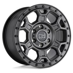 MIDHILL MATTE GUNMETAL W/ BLACK BOLTS