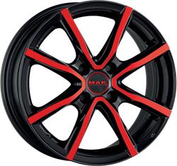 MILANO 4 BLACK & RED