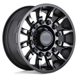 MISSION MATTE BLACK W/ MACHINED TINTED SPOKES