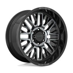 MO802 GLOSS BLACK MACHINED WITH GRAY TINT