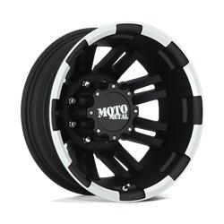 MO963 MATTE BLACK MACHINED - REAR