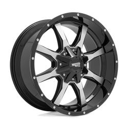 MO970 GLOSS BLACK MACHINED FACE