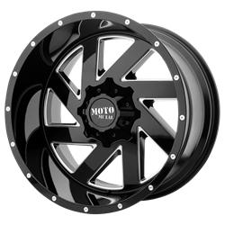 MO988 MELEE GLOSS BLACK MILLED