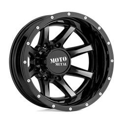 MO995 GLOSS BLACK MACHINED - REAR