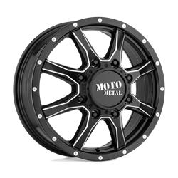 MO995 SATIN BLACK MILLED - FRONT