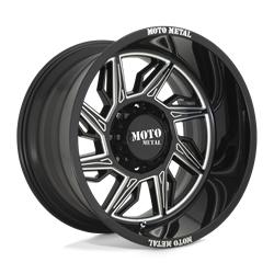 MO997 HURRICANE GLOSS BLACK MILLED - LEFT DIRECTIONAL