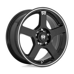 MR116 FS5 GLOSS BLACK MACHINED FLANGE