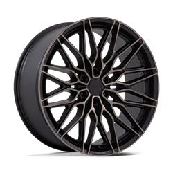 NC278 CALABRIA 6 MATTE BLACK MACHINED W/ DARK TINT