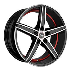 OX-18 BLACK FRONT POLISH RED INSIDE