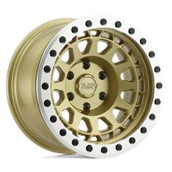 PRIMM BEADLOCK MATTE GOLD W/ MACHINED RING