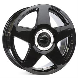 R14 Gloss black center lock white