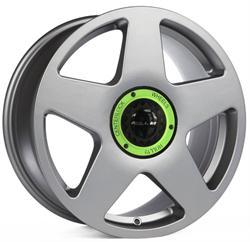 R14 Matt antracithe center lock green