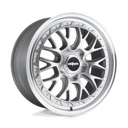 R155 LSR GLOSS SILVER MACHINED