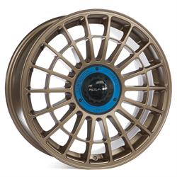 R21 bronze center lock blue