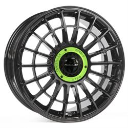 R21 Gloss black center lock green