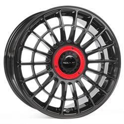 R21 Gloss black center lock red