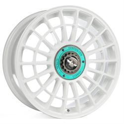 R21 white center lock turquesa