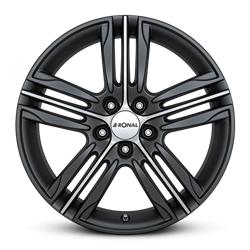 R57 Matt Black FRONTKOPIERT