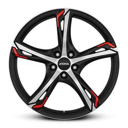 R62 Red JETBLACK MATT FRONTKOPIERT