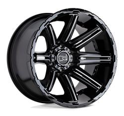 RAMPAGE GLOSS BLACK W/ MIRROR CUT FACE & TRANSLUCENT CLEAR