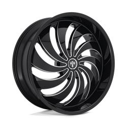 S242 COJONES GLOSS BLACK MILLED