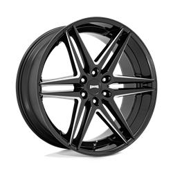 S267 DIRTY DOG GLOSSY BLACK MILLED