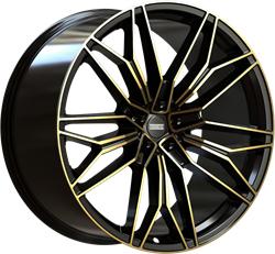 STC-23 GLOSSY BLACK GOLD MACHINED