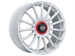 SUPERT  EVOLUZ  WRC RACE WHITE RED LETTERING