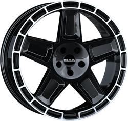 TREK GLOSS BLACK MIRROR RING