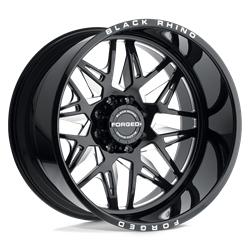 TWISTER GLOSS BLACK W/ MILLED SPOKES DIRECTIONAL