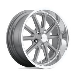 U111 RAMBLER MATTE GUN METAL MACHINED