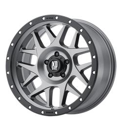 XD127 BULLY MATTE GRAY BLACK RING