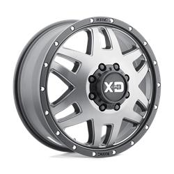 XD130 MACHETE DUALLY MATTE GRAY BLACK RING