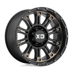 XD829 HOSS II SATIN BLACK MACHINED DARK TINT