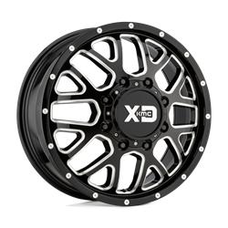 XD843 GRENADE DUALLY GLOSS BLACK MILLED - FRONT