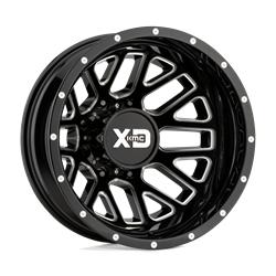 XD843 GRENADE DUALLY GLOSS BLACK MILLED - REAR